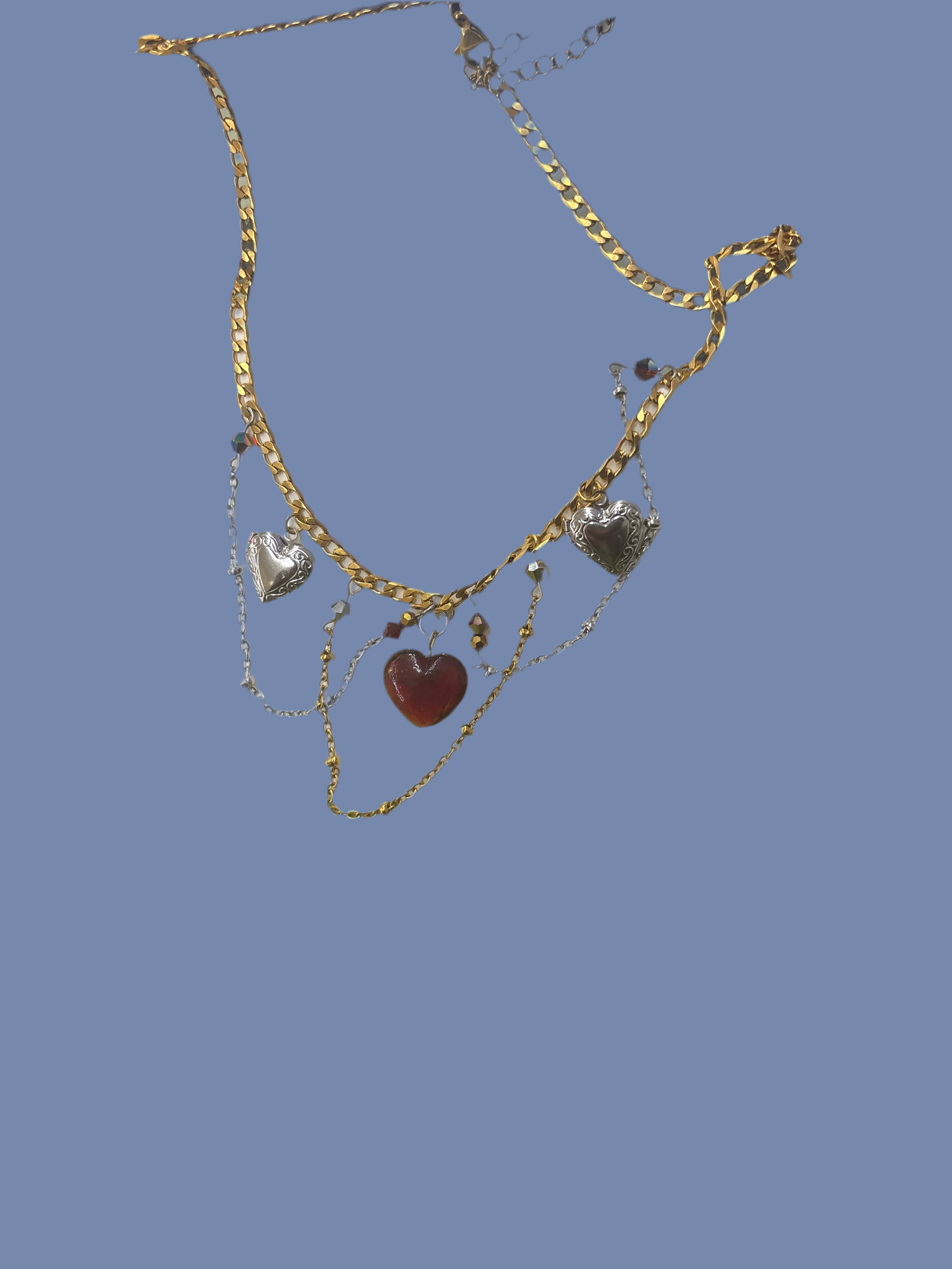Ripcut Siam Drip Collection Bracelet/Anklet, Necklace, Earrings Jewelry