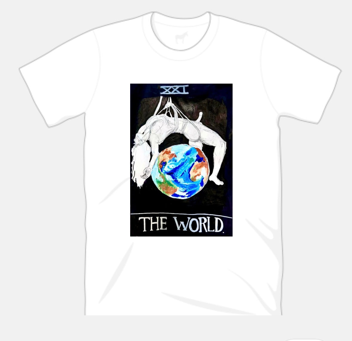 The World Graphic Tarot Tee-by Necla