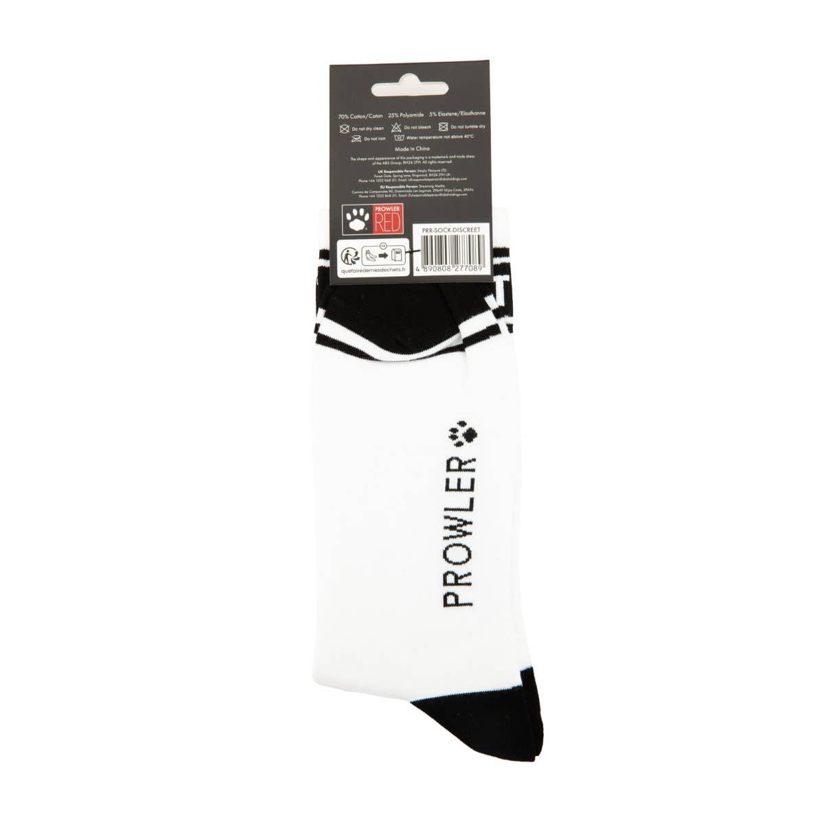 Prowler RED Socks: Discreete