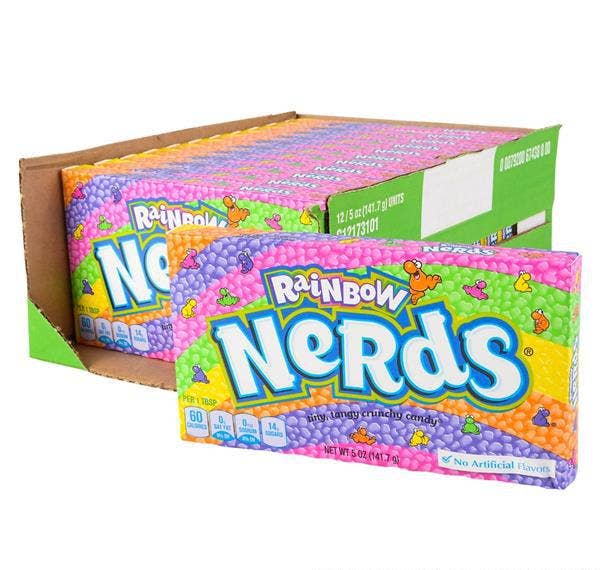 NERDS RAINBOW THEATER BOX CANDY