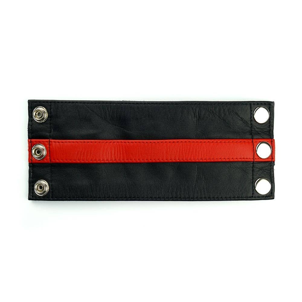 Prowler RED Leder-Handgelenksgeldbörse: Klein / Schwarz / Leder