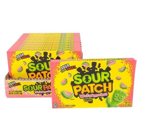 SOUR PATCH WATERMELON THEATER BOX CANDY