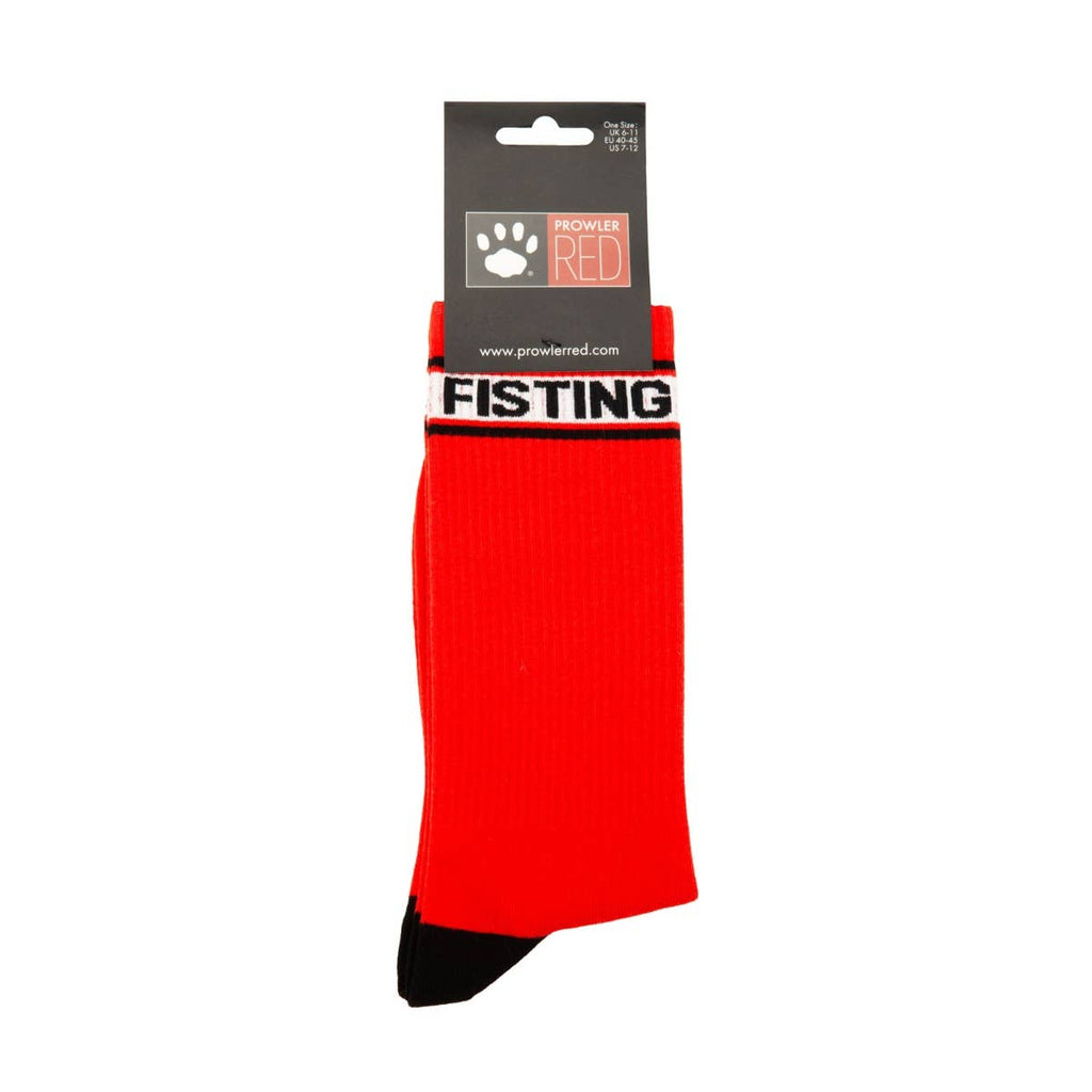 Prowler RED Socks: F*ck Me