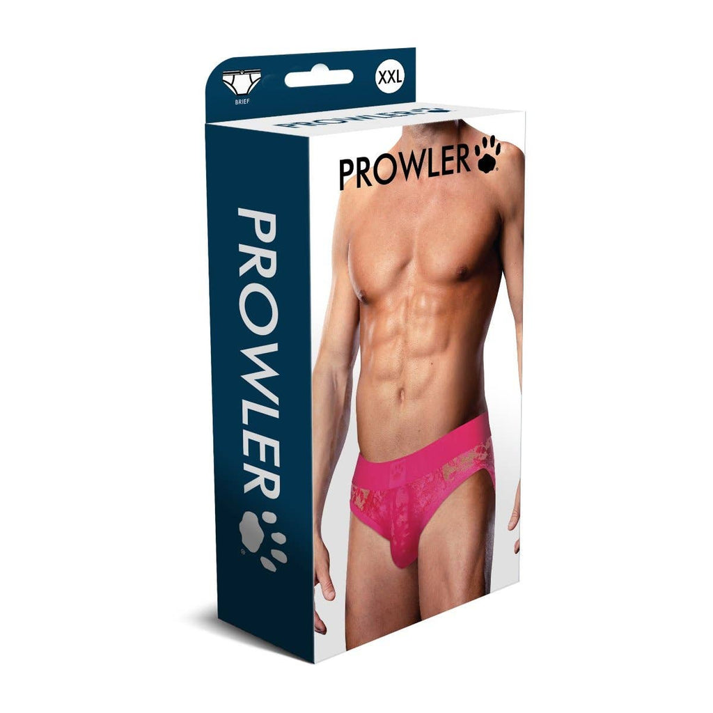 Prowler Pink Lace Underwear Collection: Open Back / XL