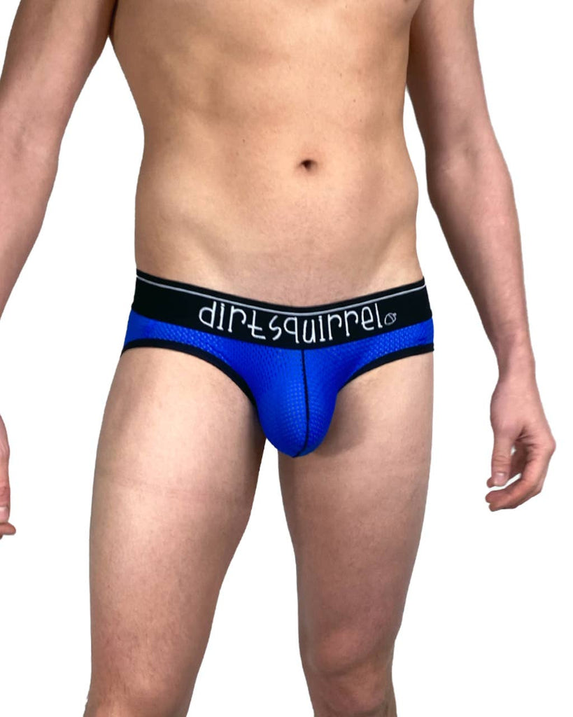 Royal Blue Mesh Jock: Small