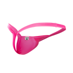 MOB Y Buns Tanga: Hot Pink / Medium
