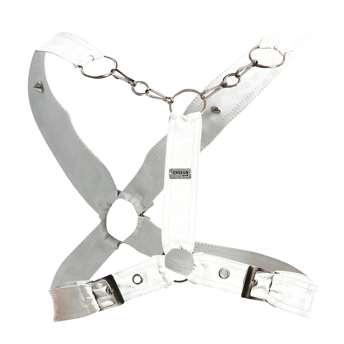 Dngeon Cross Chain Harness: LilaCamo / OS