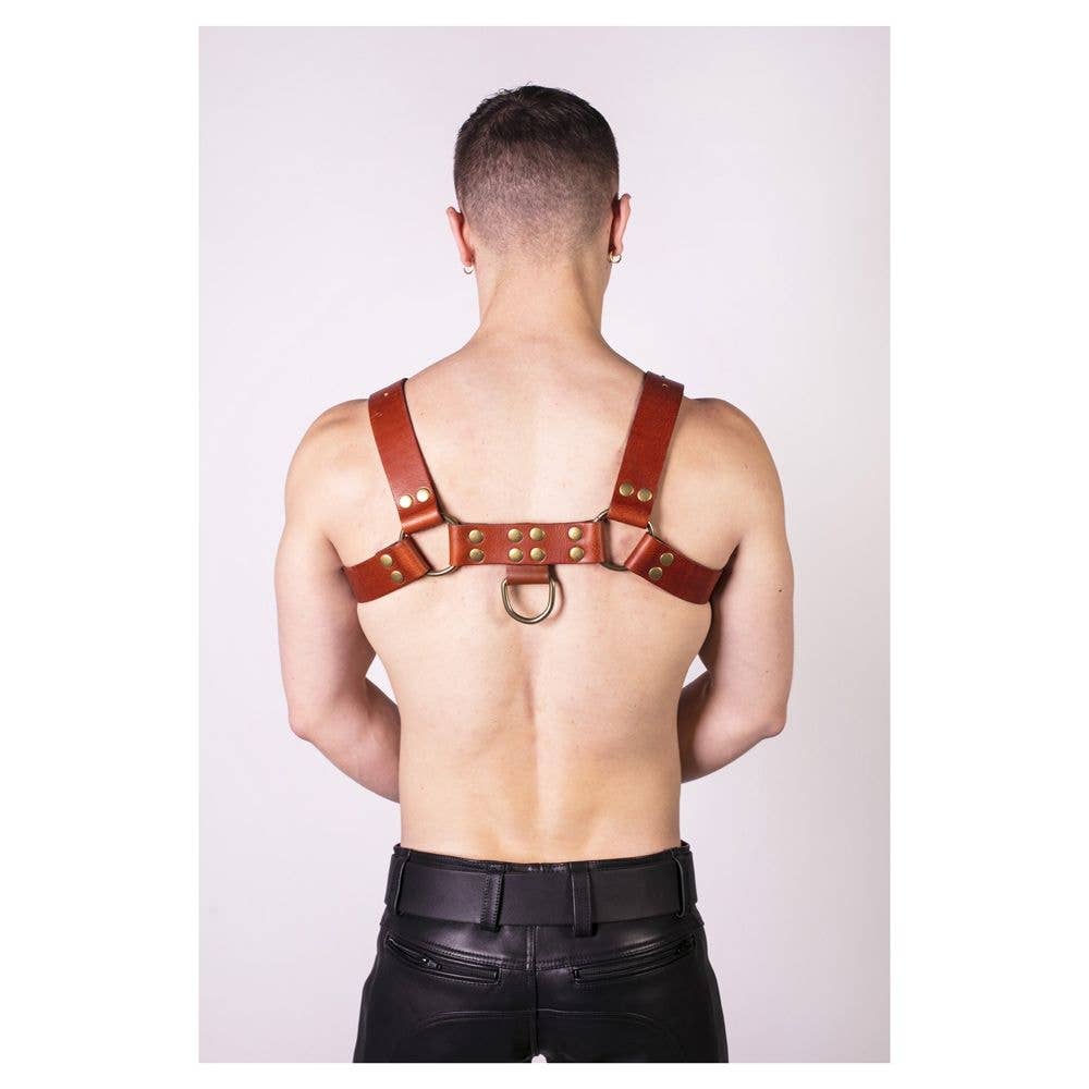 Prowler RED Butch Harness: Braun / Leder / XL