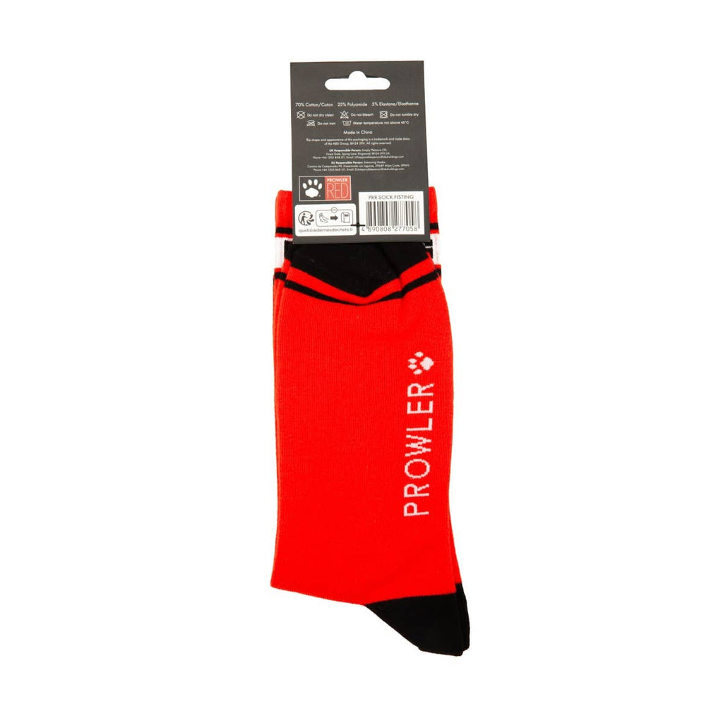 Prowler RED Socks: Discreete