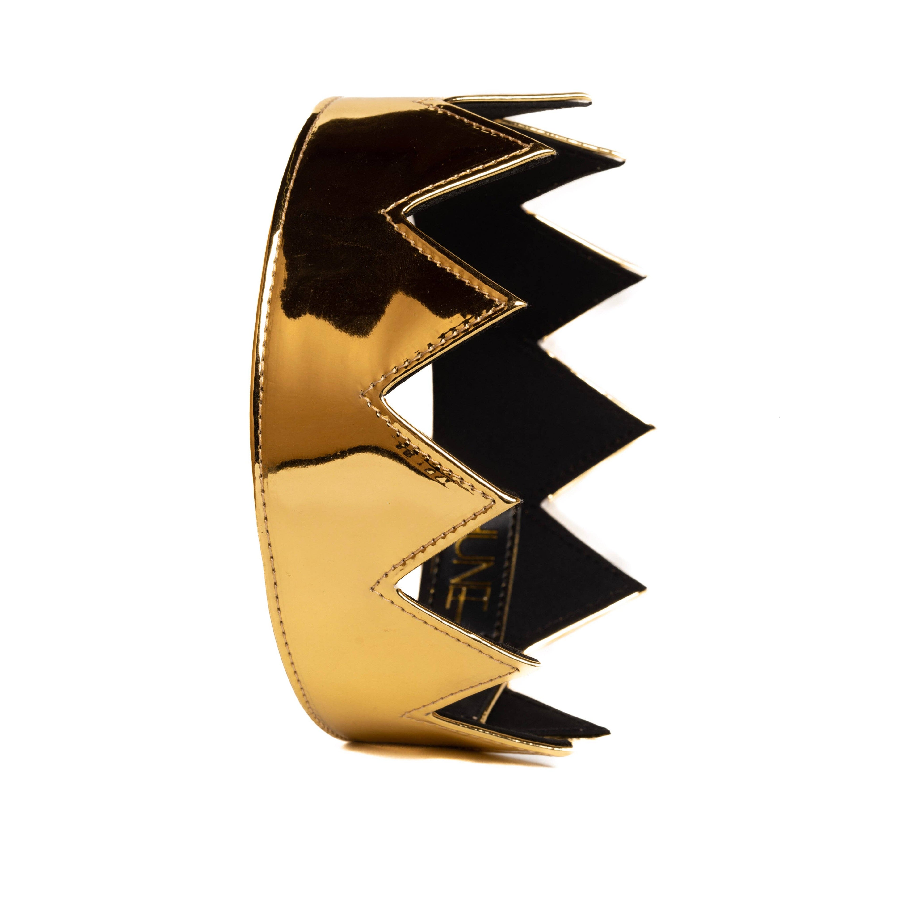 Mirror Gold Crown - Unisex Costume