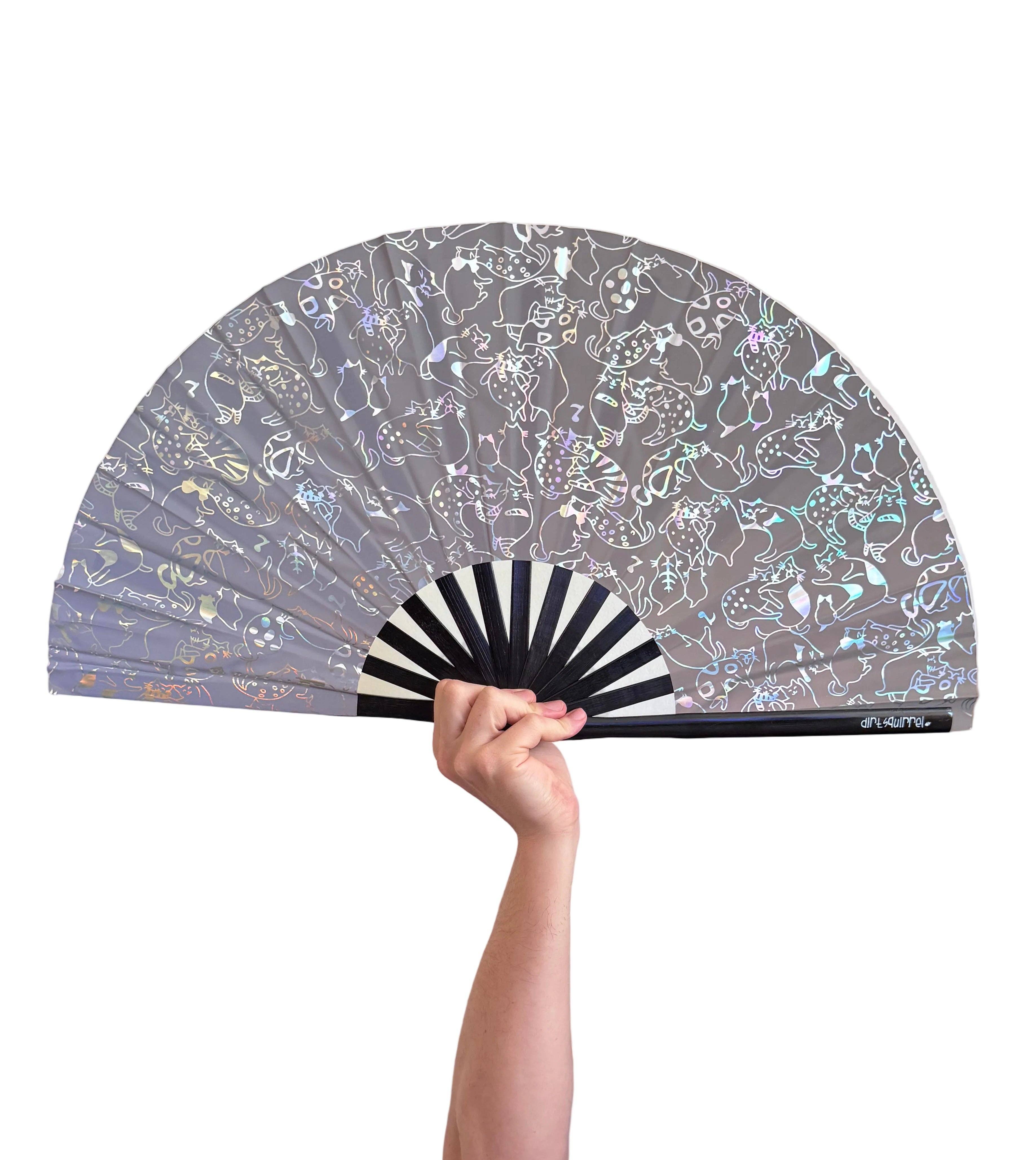 Meow Meow Reflective Fan
