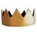 Gold Leather Crown