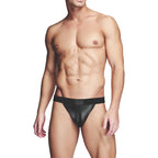 Prowler RED Wetlook Ass-less Jock: Groß / Schwarz