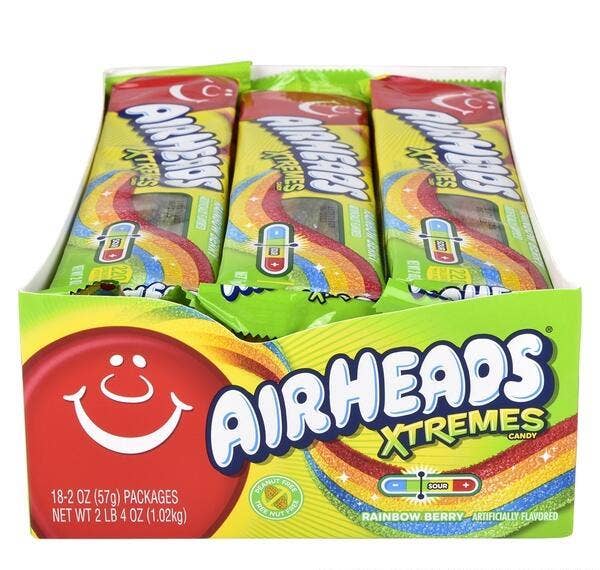 AIRHEADS XTREME SOUR BELTS