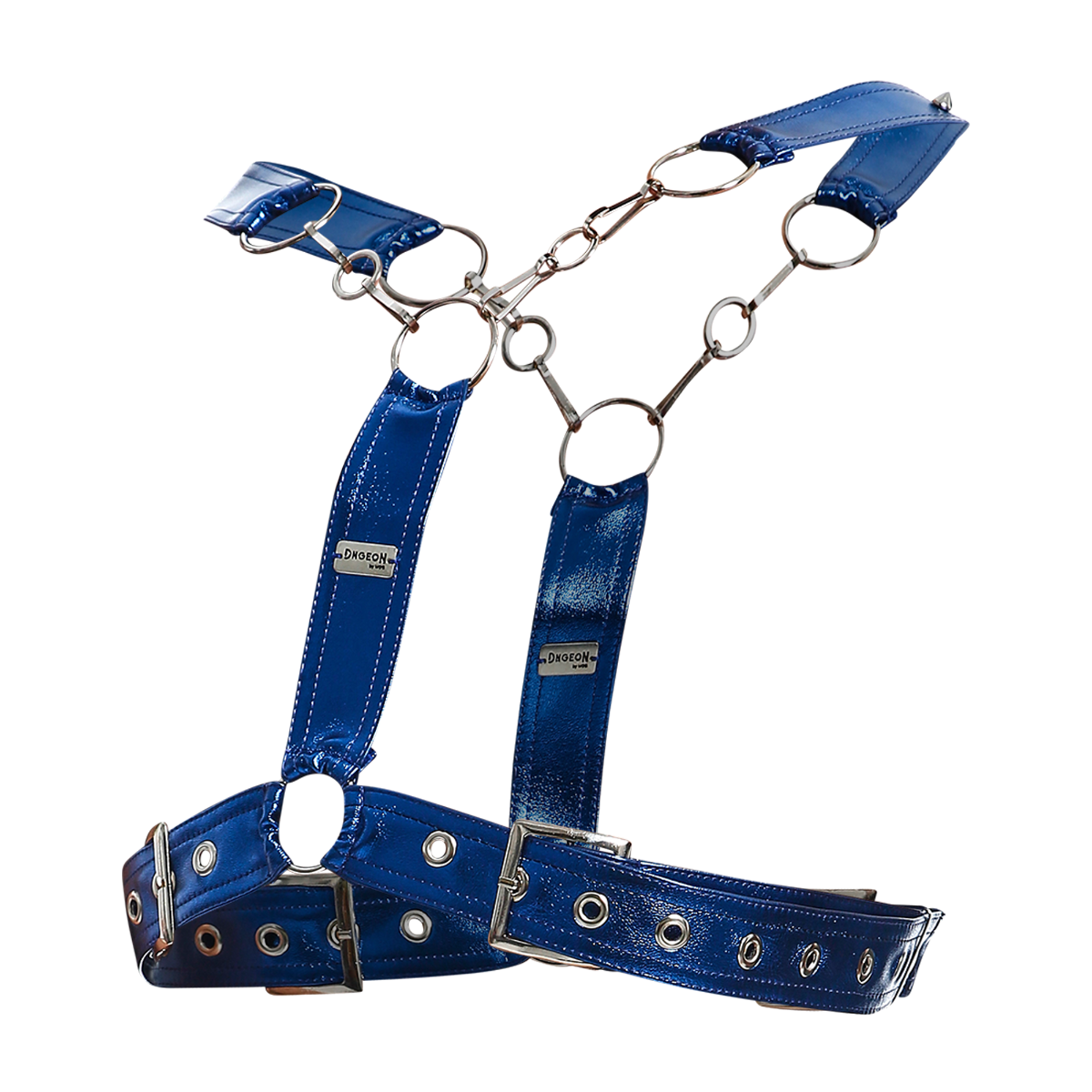 Dngeon Cross Chain Harness: LilaCamo / OS
