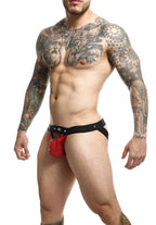 DNGEON Peakaboo Jockstrap BY MOB: Zebra / OS
