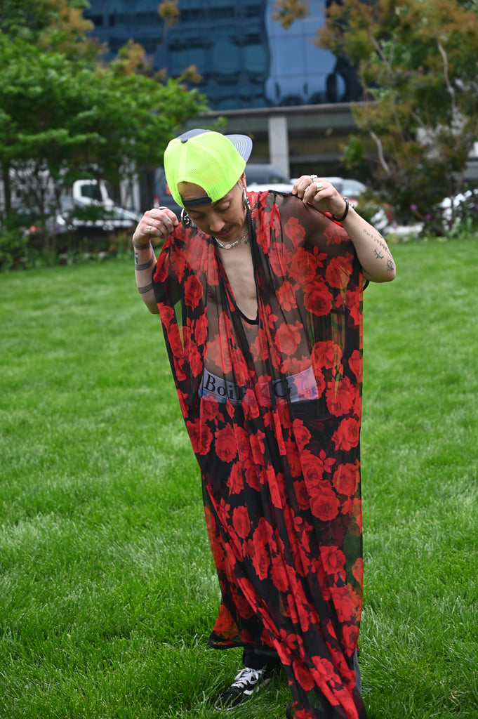 Rose kaftan