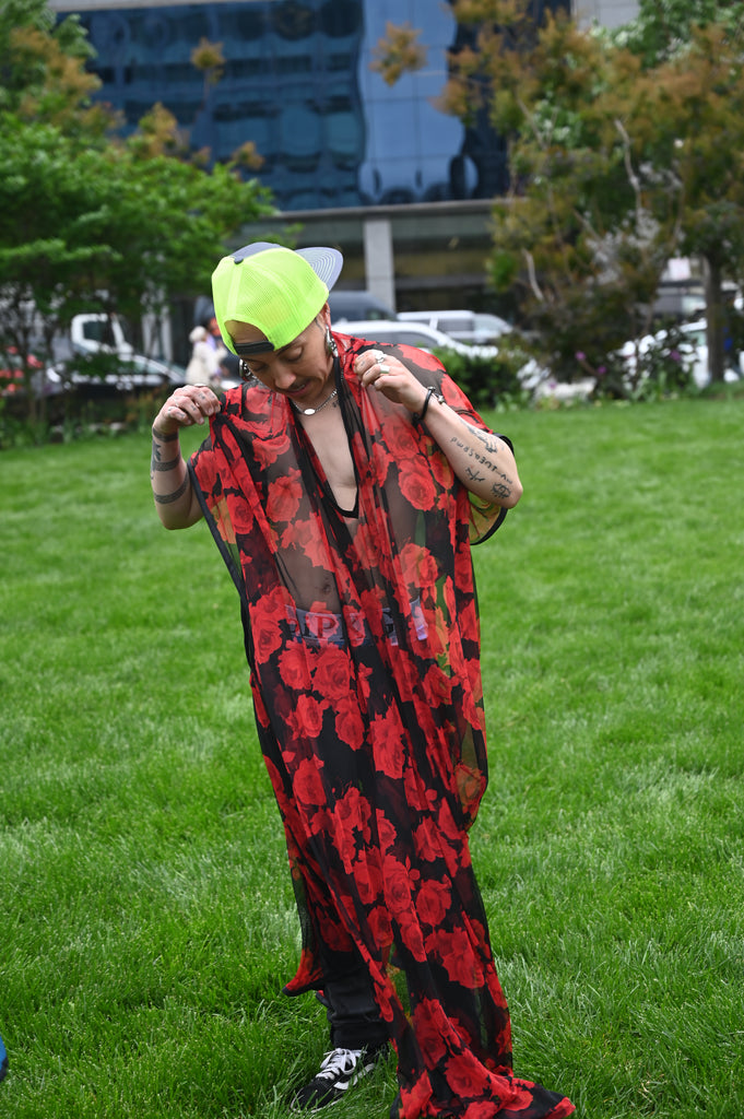 Rose kaftan