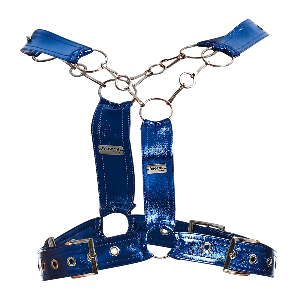 Dngeon Cross Chain Harness: LilaCamo / OS