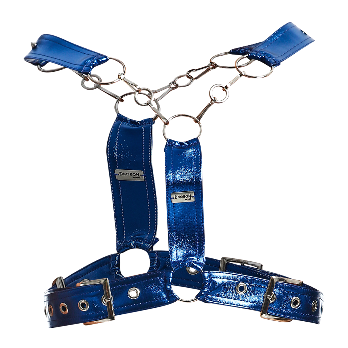 Dngeon Cross Chain Harness: LilaCamo / OS