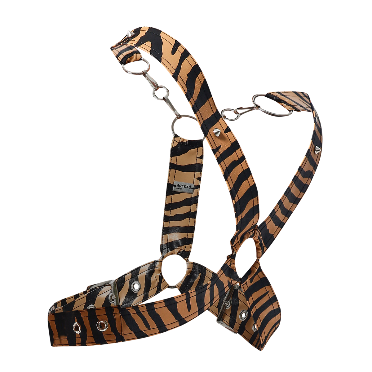 Dngeon Cross Chain Harness: LilaCamo / OS