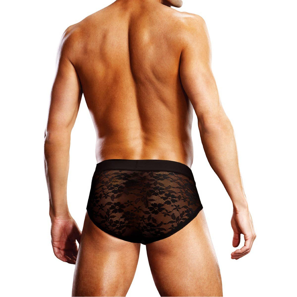 Prowler Lace Underwear Collection: L / Open Back Brief