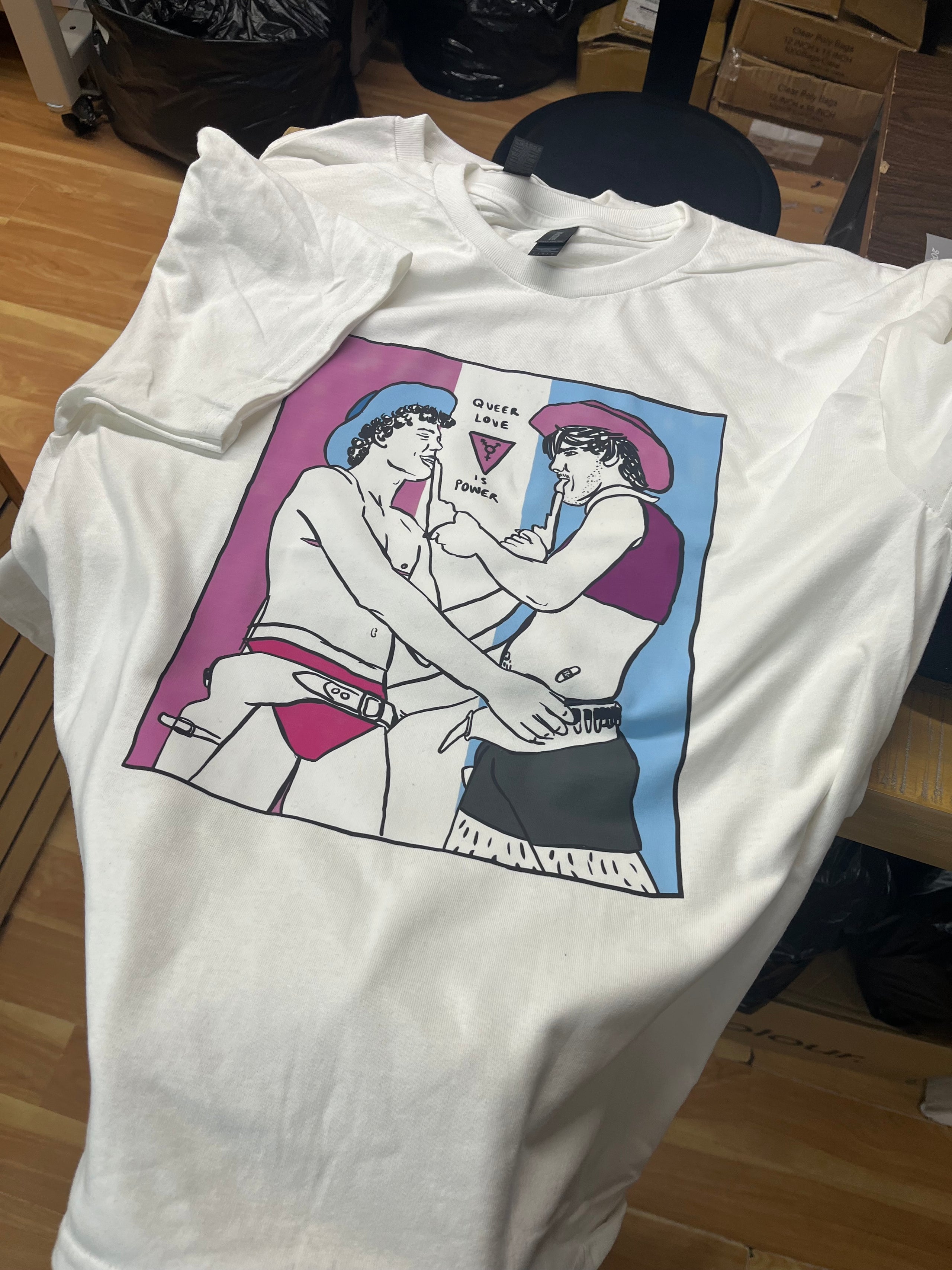 Colección de camisetas gráficas Soft Prince de edición limitada Queer Power