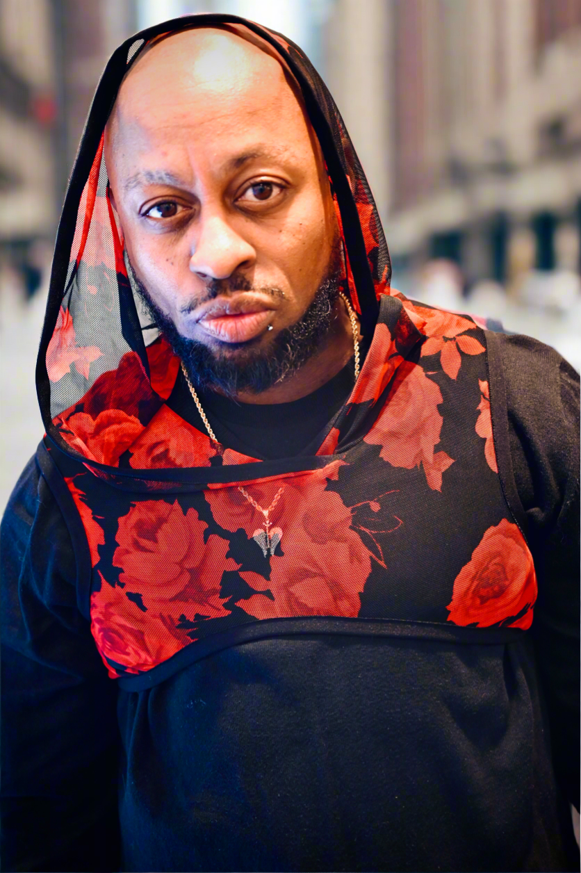 Power Mesh Stretchy Rose Top Unisex Crop Top