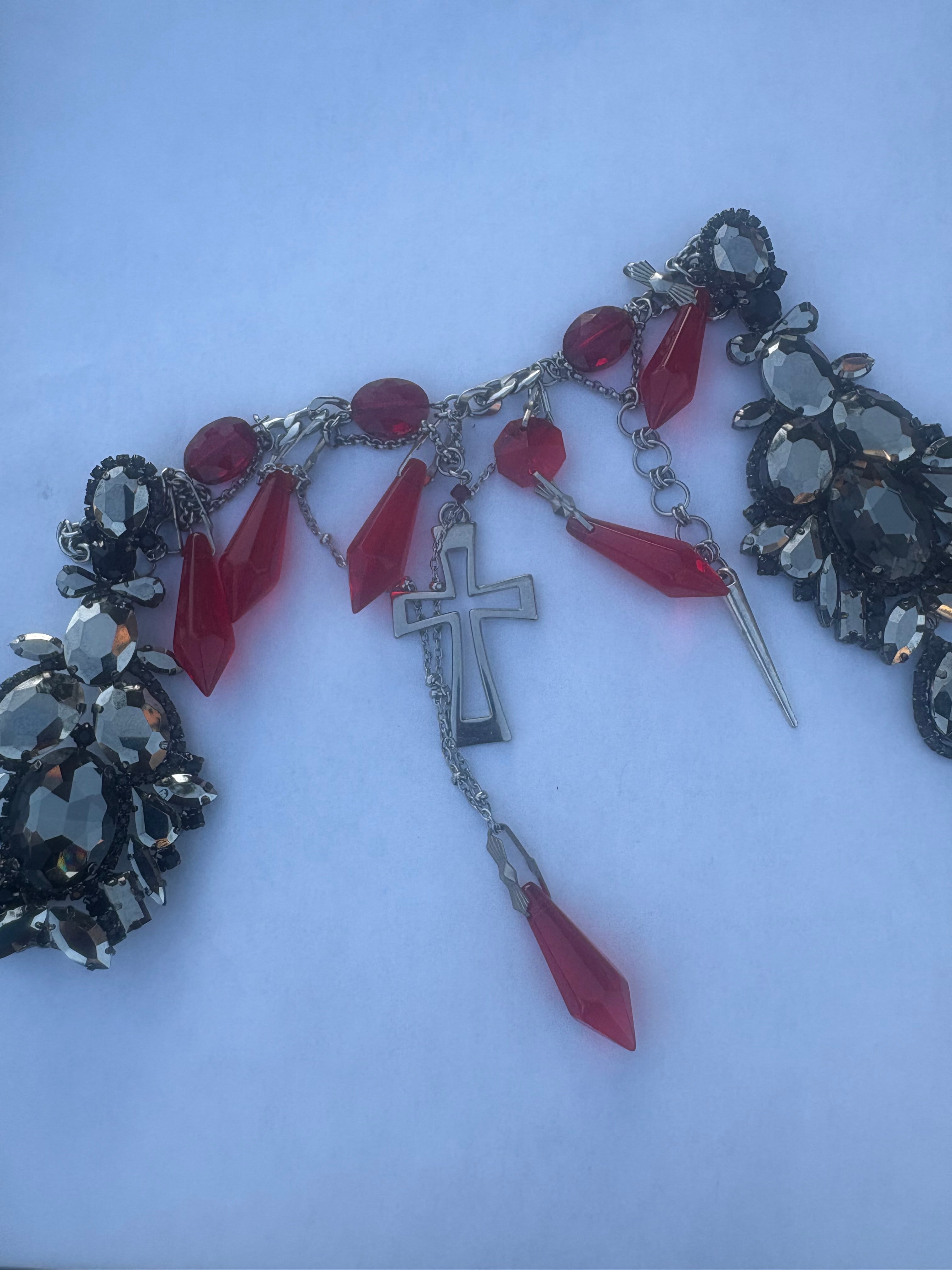 Ripcut Siam Drip Collection Bracelet/Anklet, Necklace, Earrings Jewelry