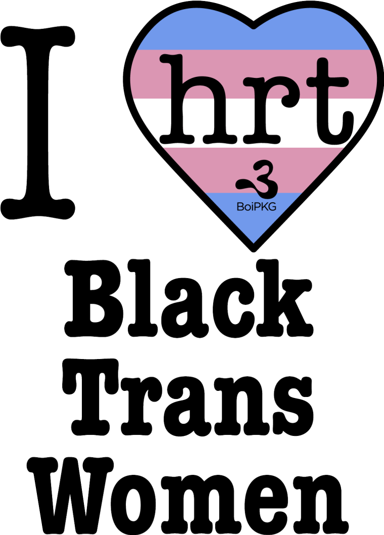 Ich HRT Black Trans Frauen