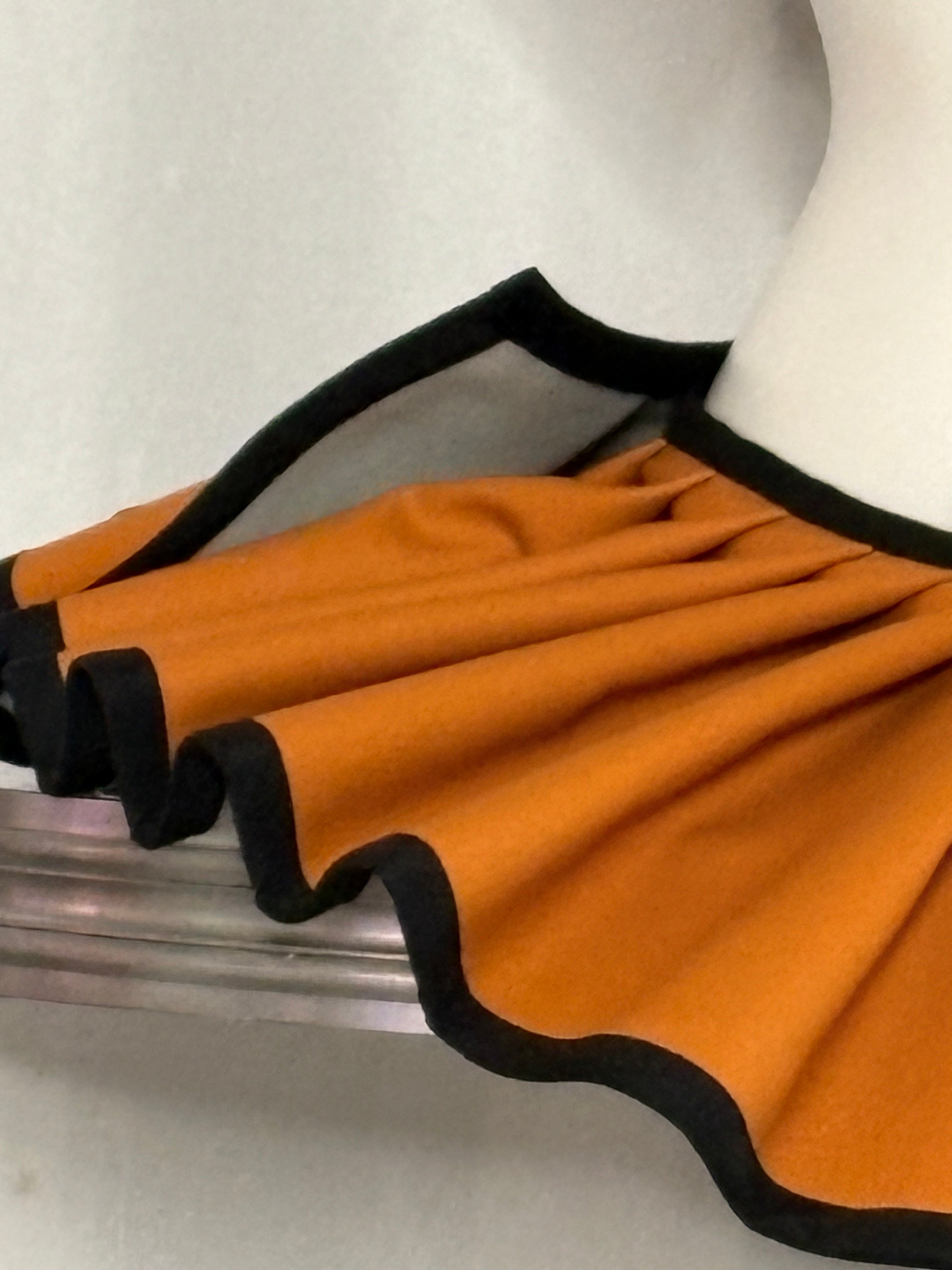 Vegan Leather Mini Skirt Wrap