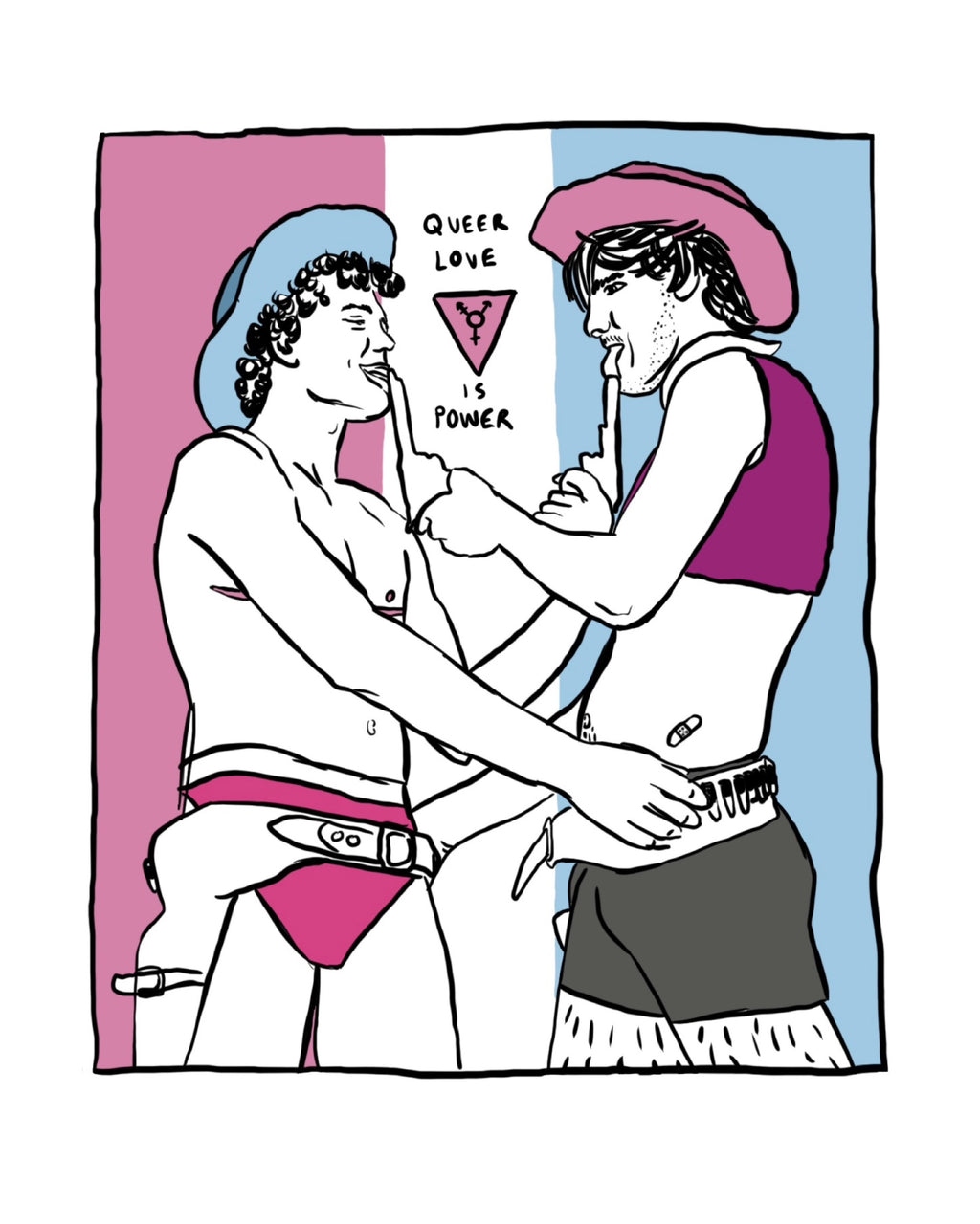 Colección de camisetas gráficas Soft Prince de edición limitada Queer Power