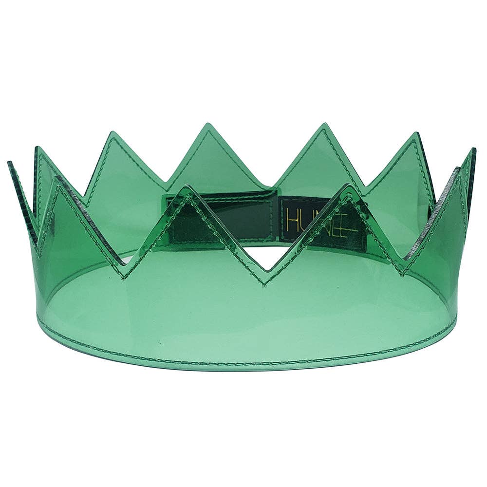 Clear PVC Crowns: Orange