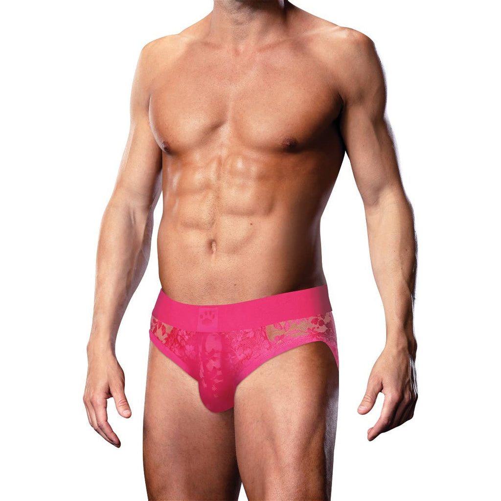 Prowler Pink Lace Underwear Collection: Open Back / XL