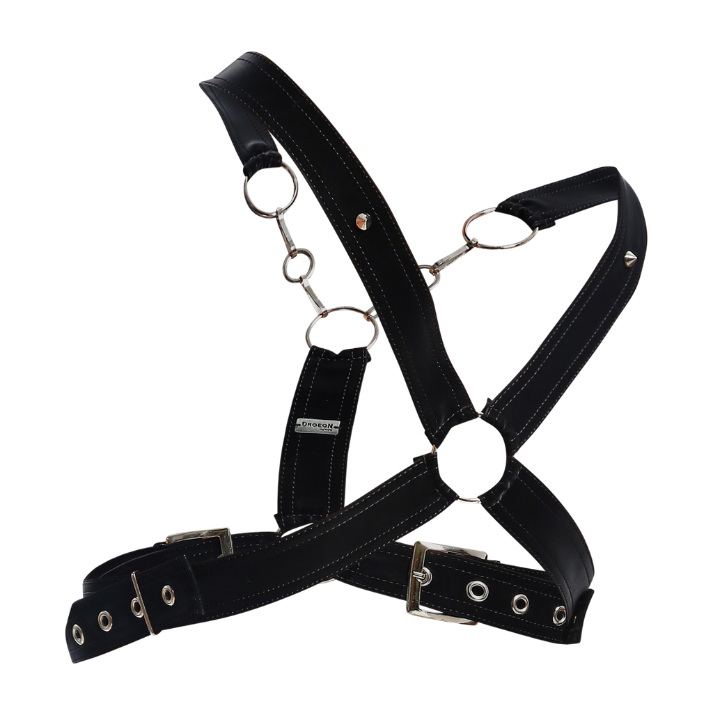 Dngeon Cross Chain Harness: LilaCamo / OS