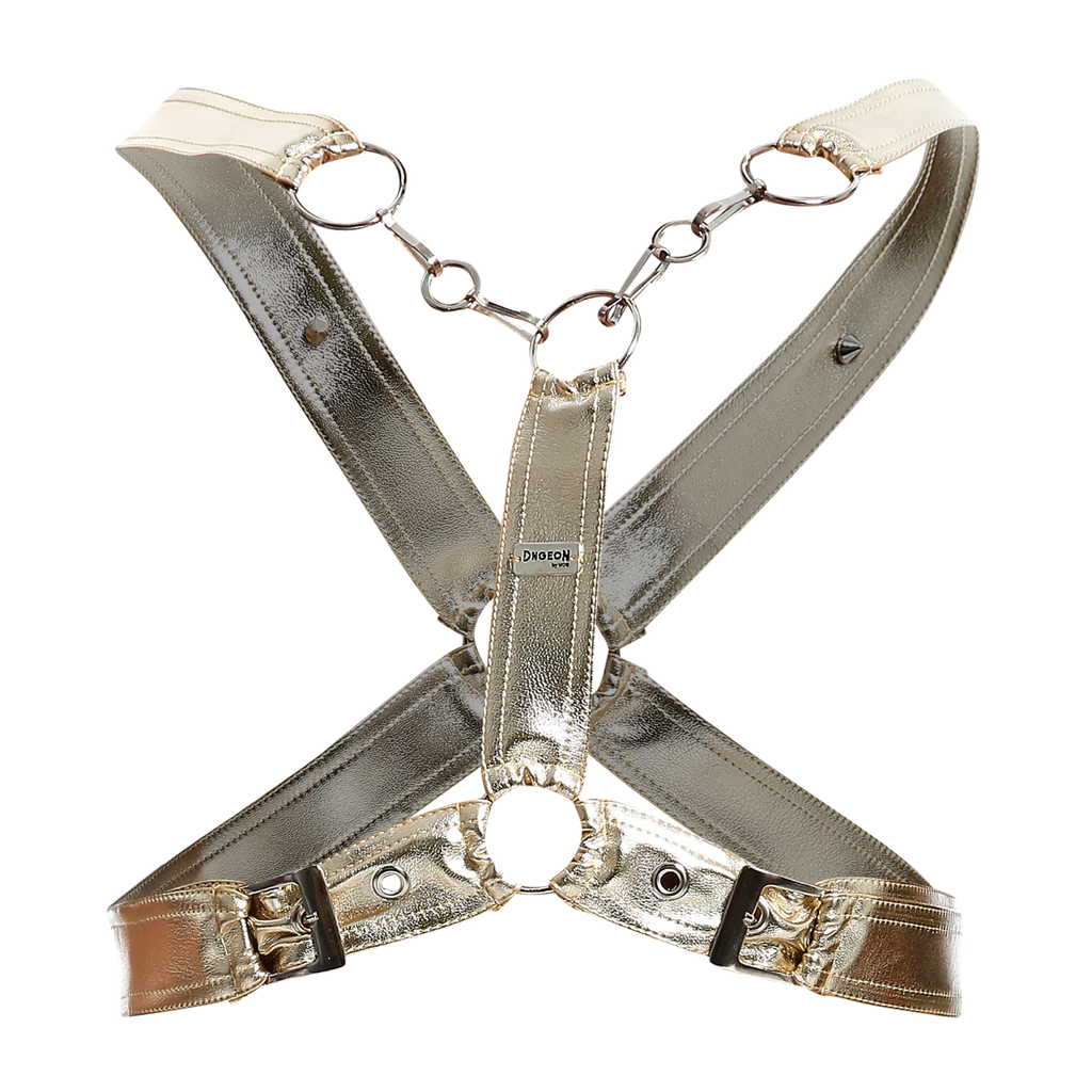 Dngeon Cross Chain Harness: LilaCamo / OS