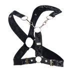 Dngeon Cross Chain Harness: LilaCamo / OS