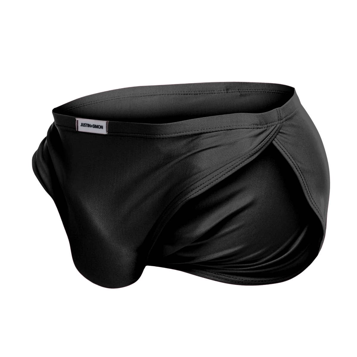 JUSTIN + SIMON Laufshorts: Schwarz / Klein/Mittel