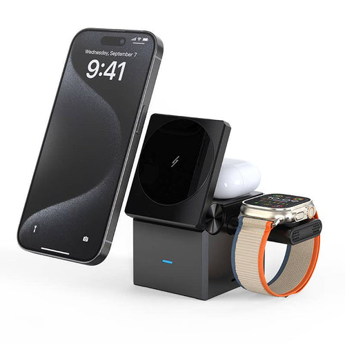3 in 1 Wireless Magnetic Charger