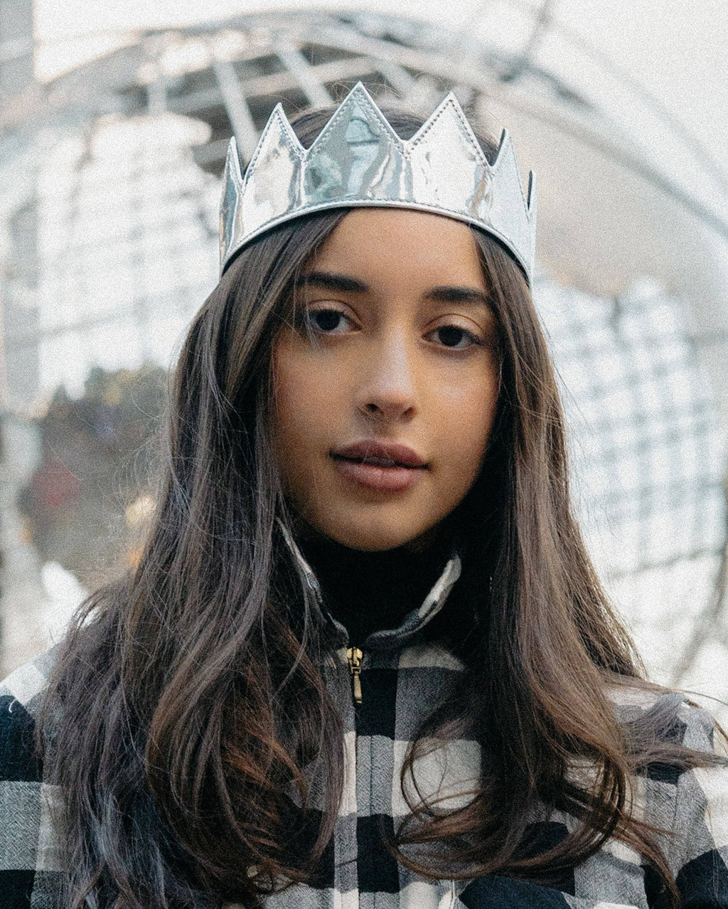 Silver Mirror Crown
