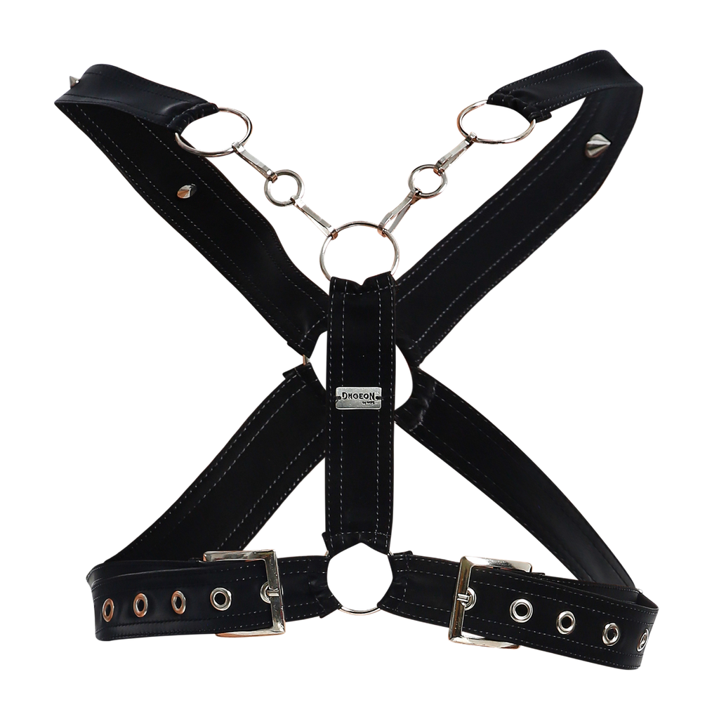 Dngeon Cross Chain Harness: LilaCamo / OS