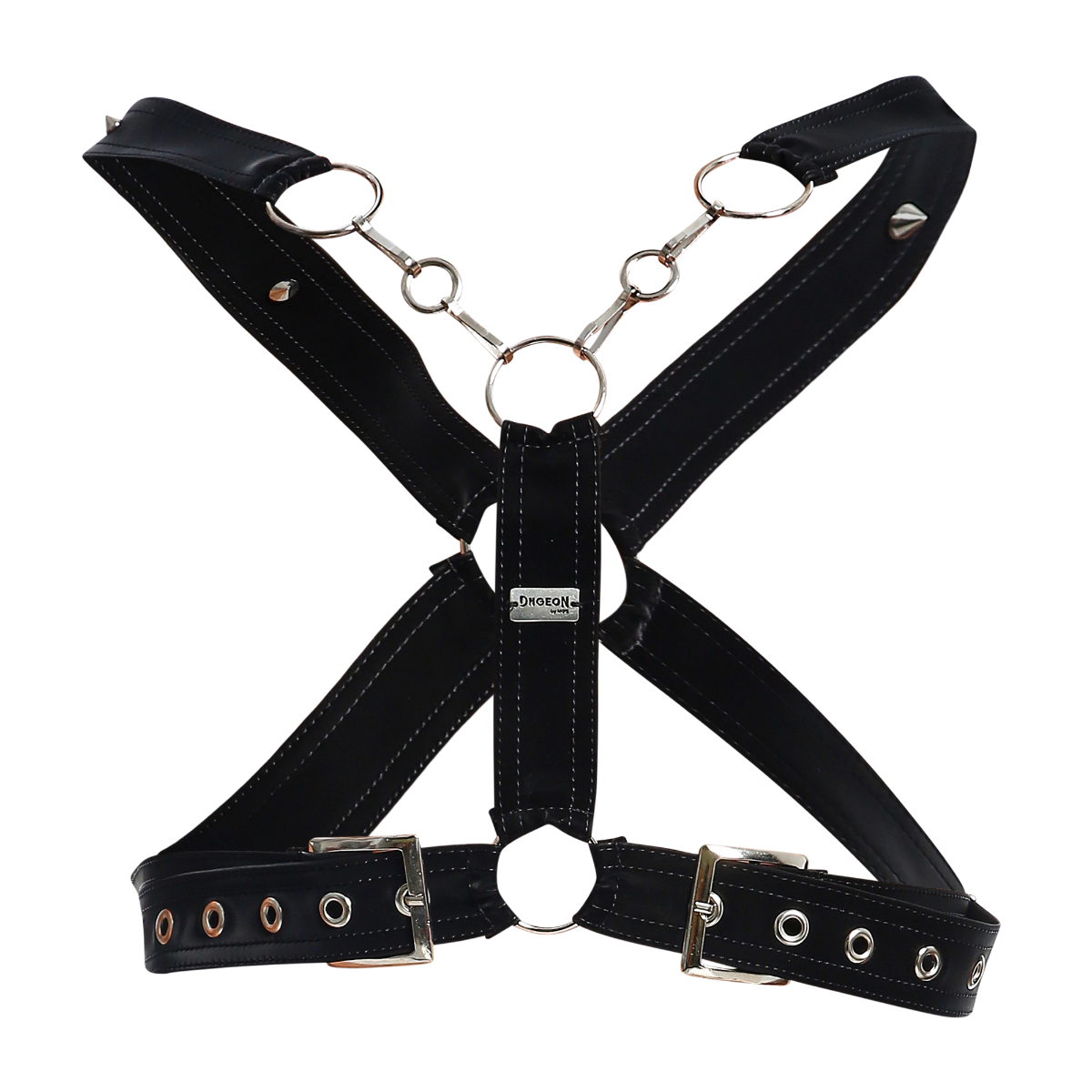 Dngeon Cross Chain Harness: LilaCamo / OS