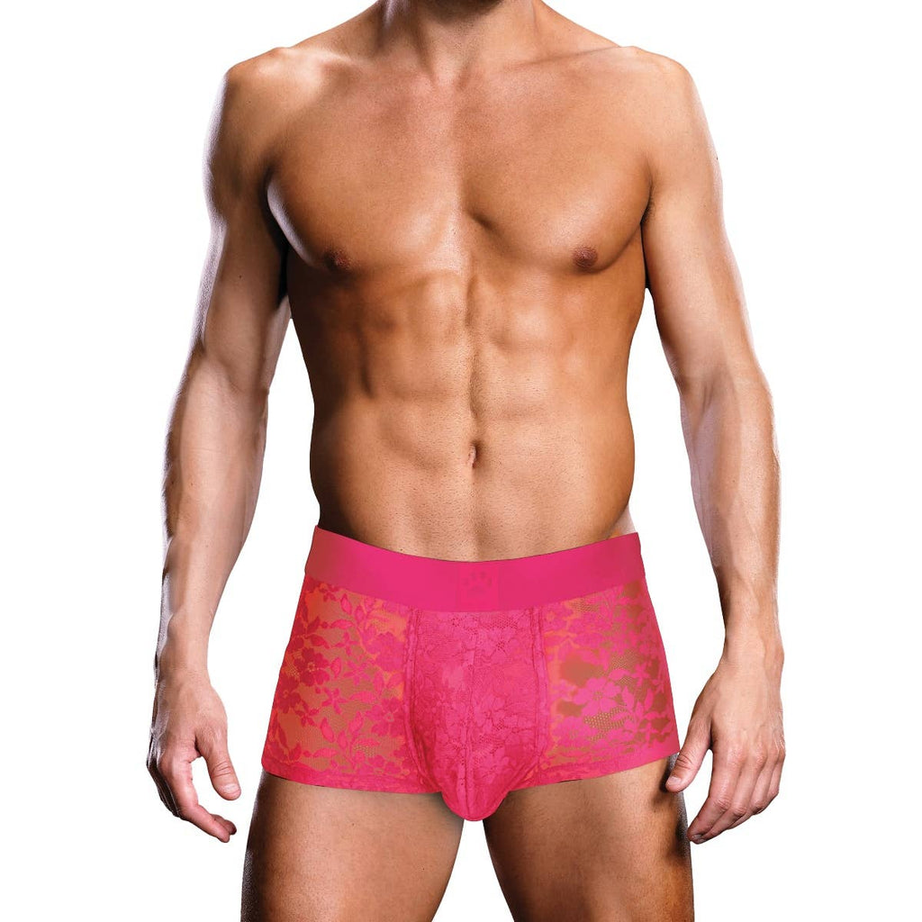 Prowler Pink Lace Underwear Collection: Open Back / XL