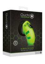 Model 20 Cock Cage - 3,5'' - Glow In The Dark: Neon Green/Black