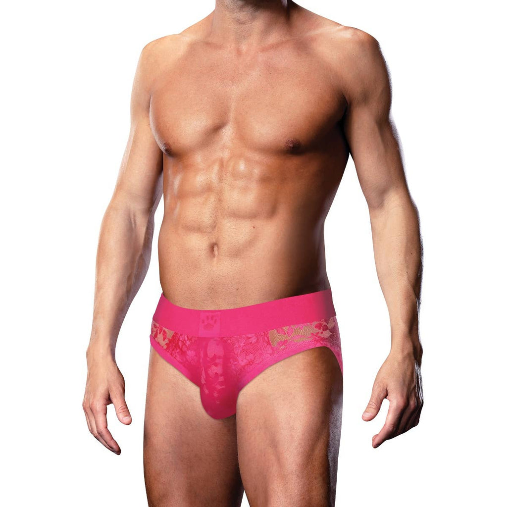 Prowler Pink Lace Underwear Collection: Open Back / 2XL