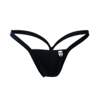 MOB Y Buns Tanga: Hot Pink / Medium