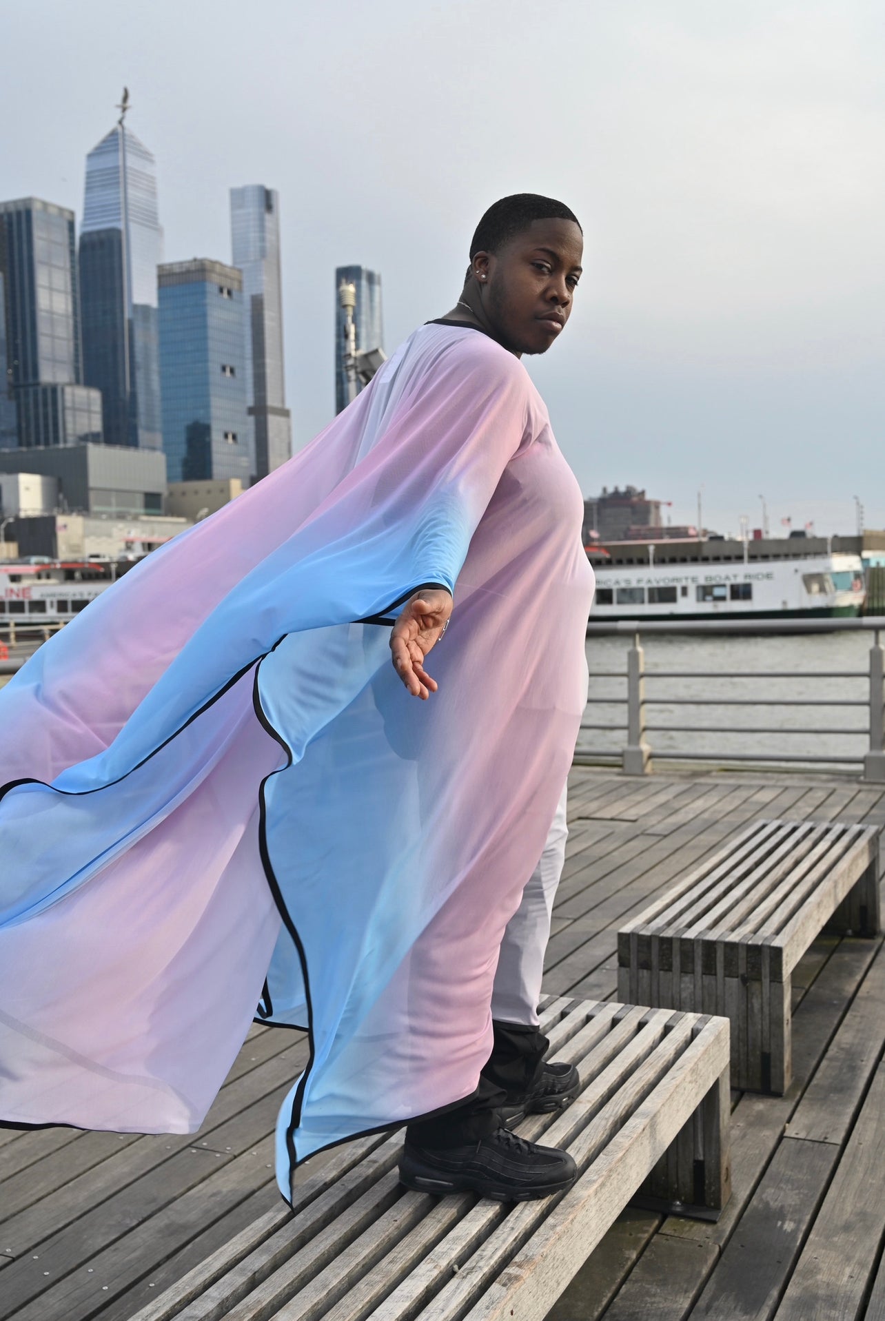 Trans Ombré Kaftan (Temperaturregulierender Stoff)