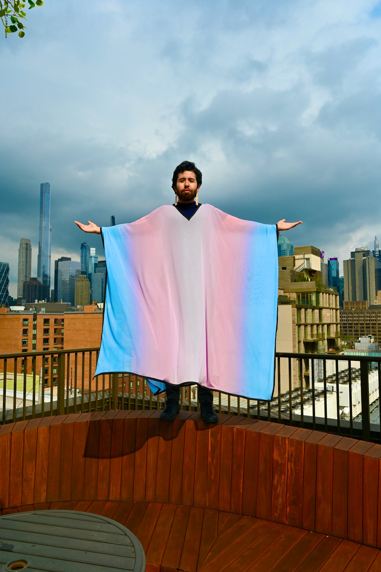 Trans Ombré Kaftan (Temperaturregulierender Stoff)