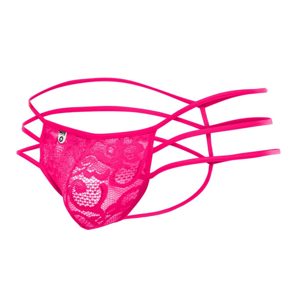 MOB  Lace Pouch Thong