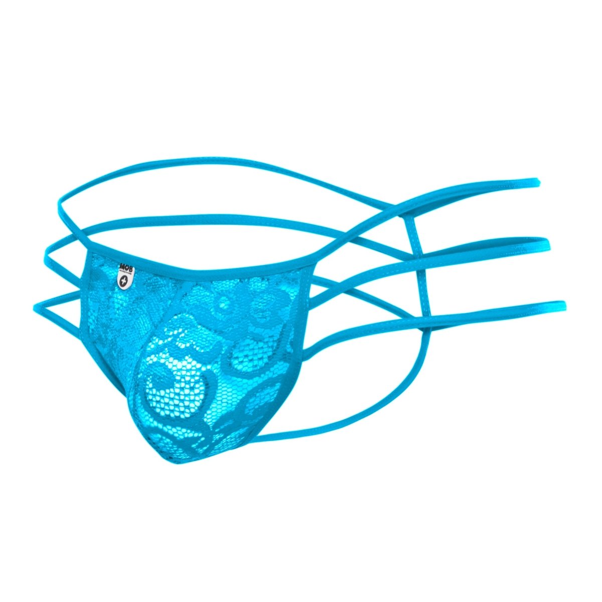 MOB  Lace Pouch Thong